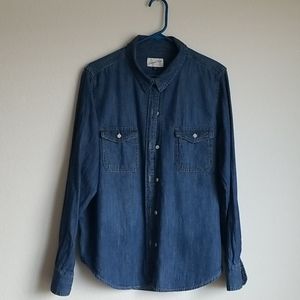 Universal Thread Chambray/Denim Shirt Wms Sz XL